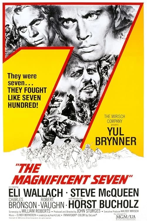 The Magnificent Seven film posteri